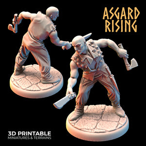Bandit Outcast Warband Modular Set - Asgard Rising Miniatures - Wargaming D&D DnD