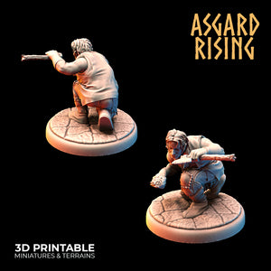 Bandit Outcast Warband Modular Set - Asgard Rising Miniatures - Wargaming D&D DnD