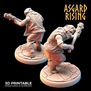 Bandit Rogues Warband Modular Set - Asgard Rising Miniatures - Wargaming D&D DnD