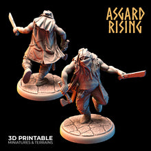 Load image into Gallery viewer, Bandit Rogues Warband Modular Set - Asgard Rising Miniatures - Wargaming D&amp;D DnD