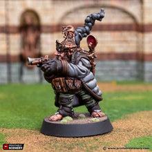 Load image into Gallery viewer, Barrel Rider Captain - Rise of the Halflings - Printable Scenery Wargaming D&amp;D DnD 28mm 32mm 40mm 54mm
