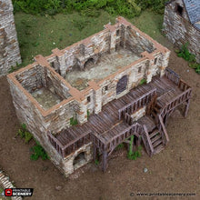 Load image into Gallery viewer, Black Rock Barracks - King and Country - Printable Scenery Terrain Wargaming D&amp;D DnD 10mm 15mm 20mm 25mm 28mm 32mm 40mm 54mm