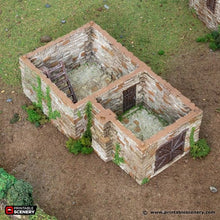 Load image into Gallery viewer, Black Rock Keep - King and Country - Printable Scenery Terrain Wargaming D&amp;D DnD 10mm 15mm 20mm 25mm 28mm 32mm 40mm 54mm