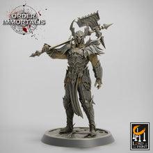 Load image into Gallery viewer, Blood Knight Hammer Squadron - Order Immortalis - Rescale Miniatures - Wargaming D&amp;D DnD