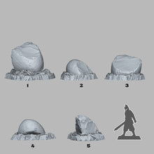 Load image into Gallery viewer, Blue Magic Flints - Fantastic Plants and Rocks Vol. 3 - Print Your Monsters - Wargaming D&amp;D DnD
