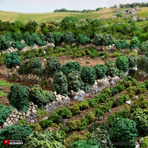 Bocage - King and Country - Printable Scenery Terrain Wargaming D&D DnD 10mm 15mm 20mm 25mm 28mm 32mm 40mm 54mm Painted options