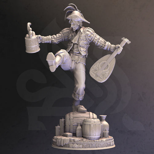Brekken the Bodacious, Half Elf Bard - A Fallen Empire - DM Stash - Wargaming D&D DnD
