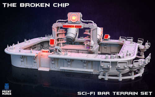 The Broken Chip Bar - Broken Chip Casino - Print Minis - Wargaming D&D DnD