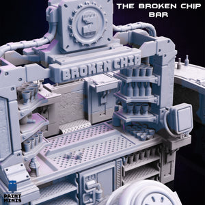 The Broken Chip Bar - Broken Chip Casino - Print Minis - Wargaming D&D DnD