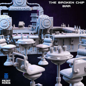 The Broken Chip Bar - Broken Chip Casino - Print Minis - Wargaming D&D DnD