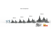 Load image into Gallery viewer, Buried Elder Things Dwellings - Fantastic Plants and Rocks Vol. 2 - Print Your Monsters - Wargaming D&amp;D DnD