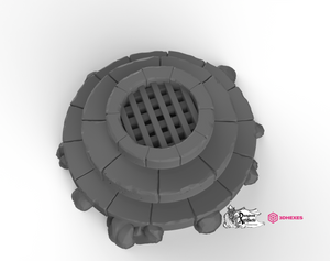 Dungeon Well - 3DHexes Wargaming Terrain D&D DnD