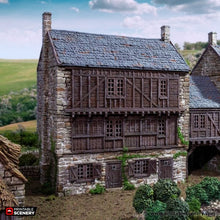 Load image into Gallery viewer, Cobblestone Way - King and Country - Printable Scenery Terrain Wargaming D&amp;D DnD 10mm 15mm 20mm 25mm 28mm 32mm 40mm 54mm