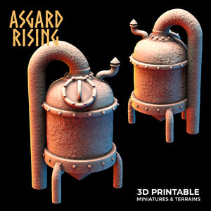 Dwarven Distillery and Brewery - Asgard Rising - Wargaming D&D DnD