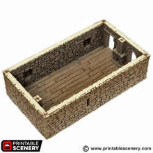 Load image into Gallery viewer, Country Manor - King and Country - Printable Scenery Terrain Wargaming D&amp;D DnD 10mm 15mm 20mm 25mm 28mm 32mm 40mm 54mm Painted options