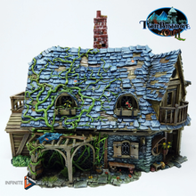Load image into Gallery viewer, Last Hearth Keep&#39;s Cottage - Torbridge Cull - Infinite Dimensions Terrain Wargaming D&amp;D DnD 15mm 20mm 25mm 28mm 32mm 40mm