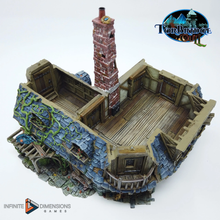 Load image into Gallery viewer, Last Hearth Keep&#39;s Cottage - Torbridge Cull - Infinite Dimensions Terrain Wargaming D&amp;D DnD 15mm 20mm 25mm 28mm 32mm 40mm