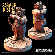 Load image into Gallery viewer, Dwarven Artisan Townfolk Modular Set - Asgard Rising - Wargaming D&amp;D DnD