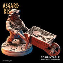 Load image into Gallery viewer, Dwarven Artisan Townfolk Modular Set - Asgard Rising - Wargaming D&amp;D DnD