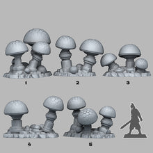 Load image into Gallery viewer, Data Shrooms - Fantastic Plants and Rocks Vol. 3 - Print Your Monsters - Wargaming D&amp;D DnD