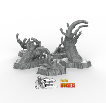 Load image into Gallery viewer, Desolation Trees - Fantastic Plants and Rocks Vol. 2 - Print Your Monsters - Wargaming D&amp;D DnD