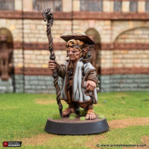 Diggelsby Burrower - Rise of the Halflings - Printable Scenery Wargaming D&D DnD 28mm 32mm 40mm 54mm