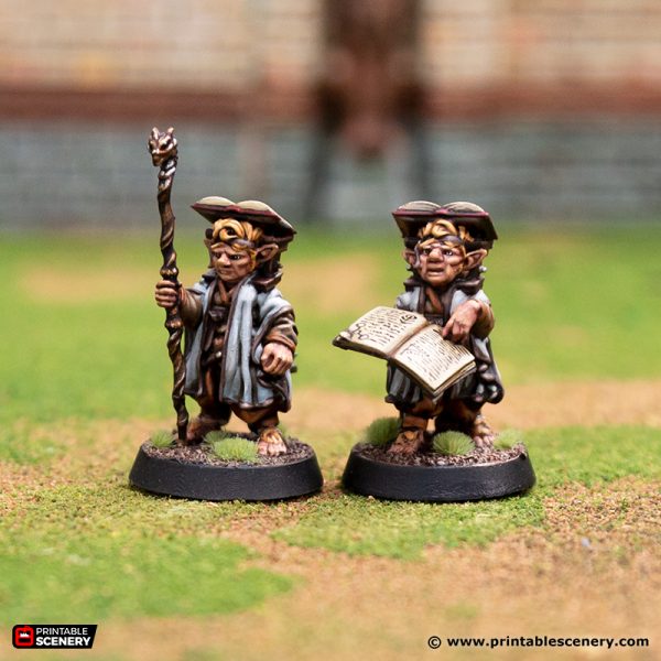 Diggelsby Burrower - Rise of the Halflings - Printable Scenery Wargaming D&D DnD 28mm 32mm 40mm 54mm