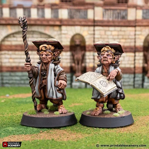Diggelsby Burrower - Rise of the Halflings - Printable Scenery Wargaming D&D DnD 28mm 32mm 40mm 54mm