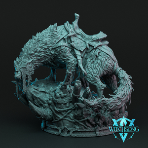Dreadhound - Pose 2 - Witchsong - Wargaming D&D DnD