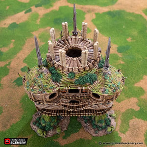 Palace of the Druids - Rise of the Halflings - Printable Scenery Terrain Wargaming D&D DnD