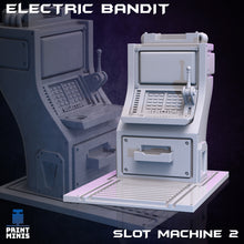Load image into Gallery viewer, Casino Games - Slot Machine Set - Broken Chip Casino - Print Minis - Wargaming D&amp;D DnD