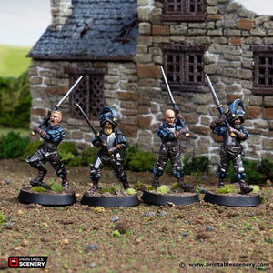 Empire Swordsman - King and Country - Printable Scenery Wargaming D&D DnD 28mm 32mm 40mm 54mm