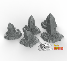 Load image into Gallery viewer, Enchanted Obelisks - Fantastic Plants and Rocks Vol. 2 - Print Your Monsters - Wargaming D&amp;D DnD