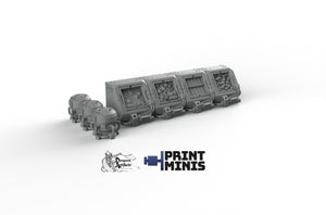 Narcotics Store Experience Dispensers - Night Market - Print Minis - Wargaming D&D DnD
