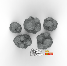 Load image into Gallery viewer, Faerie Mushrooms - Fantastic Plants and Rocks Vol. 2 - Print Your Monsters - Wargaming D&amp;D DnD