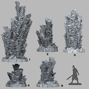 Fairy Kingdom Coral - Fantastic Plants and Rocks Vol. 3 - Print Your Monsters - Wargaming D&D DnD