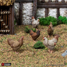 Load image into Gallery viewer, Farm Chicken Hut - King and Country - Printable Scenery Terrain Wargaming D&amp;D DnD