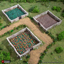 Load image into Gallery viewer, Farm Fields - King and Country - Printable Scenery Terrain Wargaming D&amp;D DnD