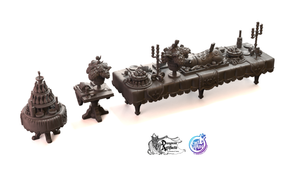 Feasting Tables - Royal Feast - CastNPlay Wargaming D&D DnD