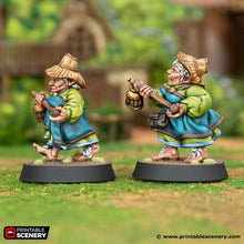 Load image into Gallery viewer, Fennel Cribbits - Rise of the Halflings - Printable Scenery Wargaming D&amp;D DnD 28mm 32mm 40mm 54mm