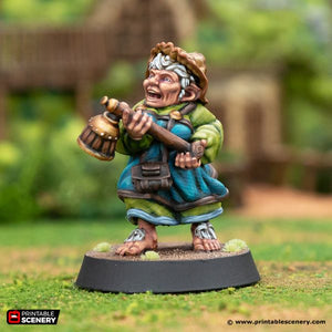 Fennel Cribbits - Rise of the Halflings - Printable Scenery Wargaming D&D DnD 28mm 32mm 40mm 54mm