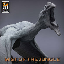 Load image into Gallery viewer, Feral Prehistoric Wyvern - Scream - Mist of the Jungle - Lord of the Print - Wargaming D&amp;D DnD