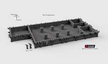 Load image into Gallery viewer, Inn of the Welcome Wench Bar - First Floor Tavern Pub 28mm Clorehaven Goblin Grotto Wargaming Terrain D&amp;D, DnD