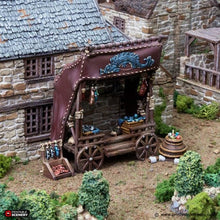 Load image into Gallery viewer, Fish Monger - King and Country - Printable Scenery Wargaming D&amp;D DnD 28mm 32mm 40mm 54mm