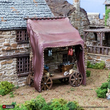 Load image into Gallery viewer, Fish Monger - King and Country - Printable Scenery Wargaming D&amp;D DnD 28mm 32mm 40mm 54mm
