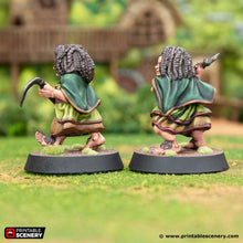 Load image into Gallery viewer, Flora Diggins - Rise of the Halflings - Printable Scenery Wargaming D&amp;D DnD 28mm 32mm 40mm 54mm