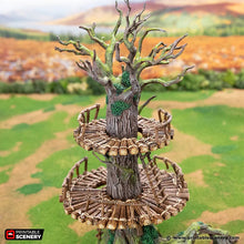 Load image into Gallery viewer, The Forest Forts - Rise of the Halflings - Printable Scenery Terrain Wargaming D&amp;D DnD