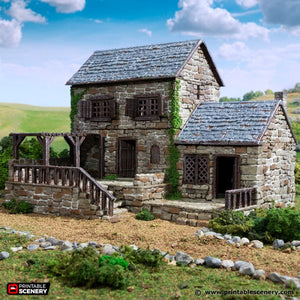 Stonestreet Baker- King and Country - Printable Scenery Terrain Wargaming D&D DnD 10mm 15mm 20mm 25mm 28mm 32mm 40mm 54mm Painted options