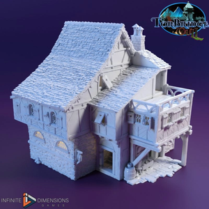 Last Hearth Inn Guest House - Torbridge Cull - Infinite Dimensions Terrain Wargaming D&D DnD 15mm 20mm 25mm 28mm 32mm 40mm