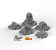 Load image into Gallery viewer, Giant Anthills - Fantastic Plants and Rocks Vol. 2 - Print Your Monsters - Wargaming D&amp;D DnD